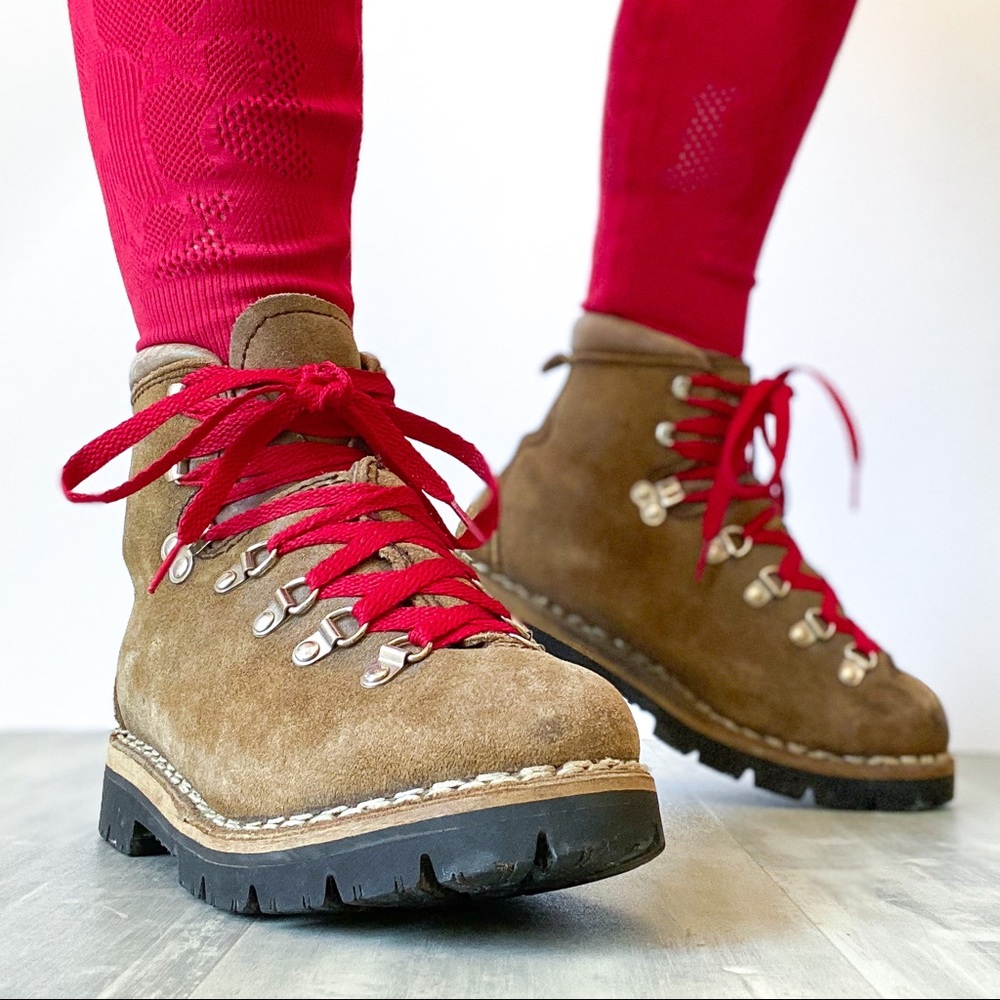 Vintage Vendramini Alpine Hiking Boots Leather 6.5